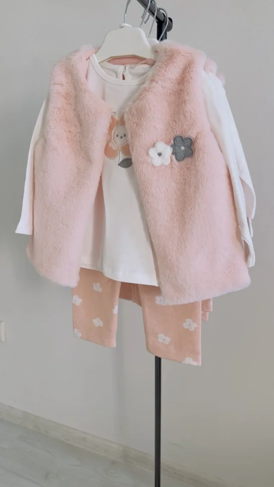 Гащеризони , комплекти , блузки , панталонки Детски комплект от 3 части