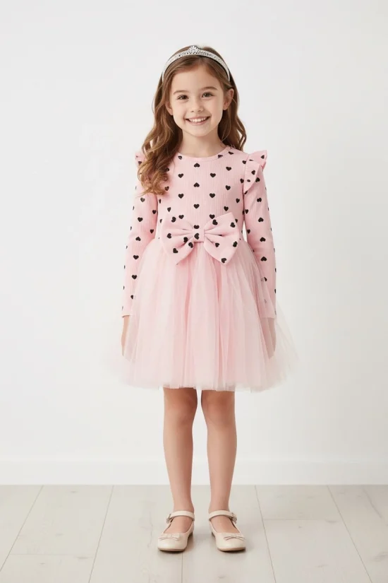 Рокли и Официални дрешки Рокля с дълъг ръкав