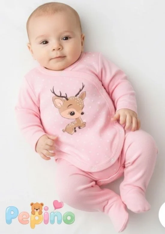 Бебешки комплект боди с ританка 