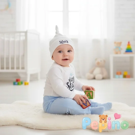 Гащеризони , комплекти , блузки , панталонки Комплект за момченце 3 части 