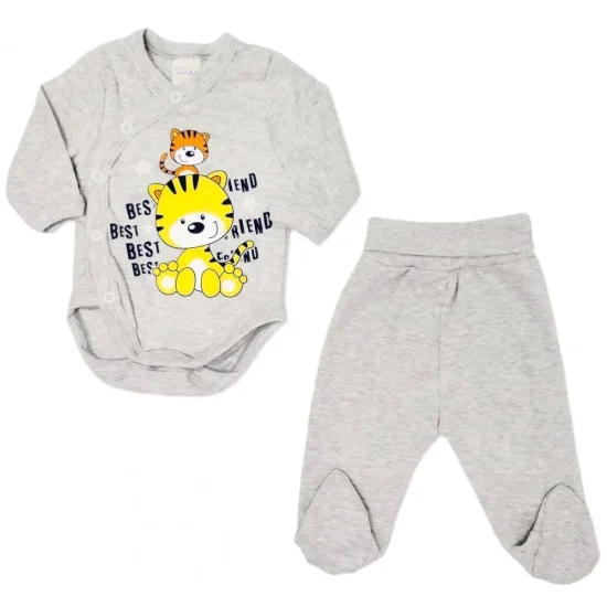 Гащеризони , комплекти , блузки , панталонки Комплект боди с ританка 