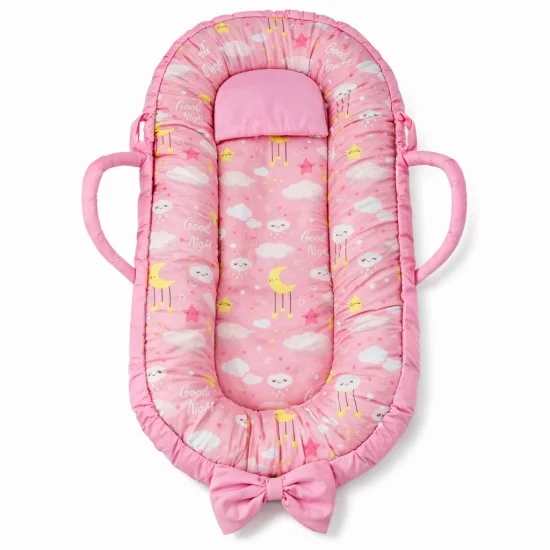 Бебешки Гнезда Гнездо за бебе Розови Облаци